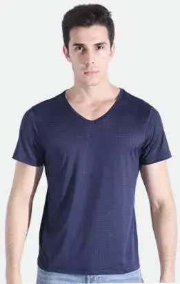 Men's Mesh T-Shirt White Navy Black Factory Breathable