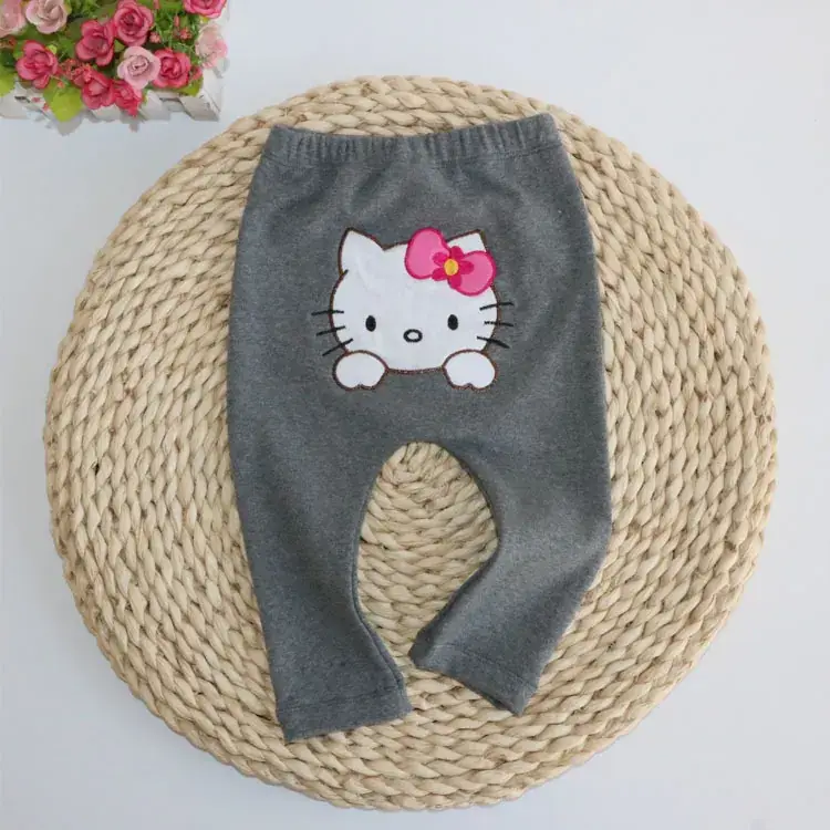 深灰猫咪pp裤