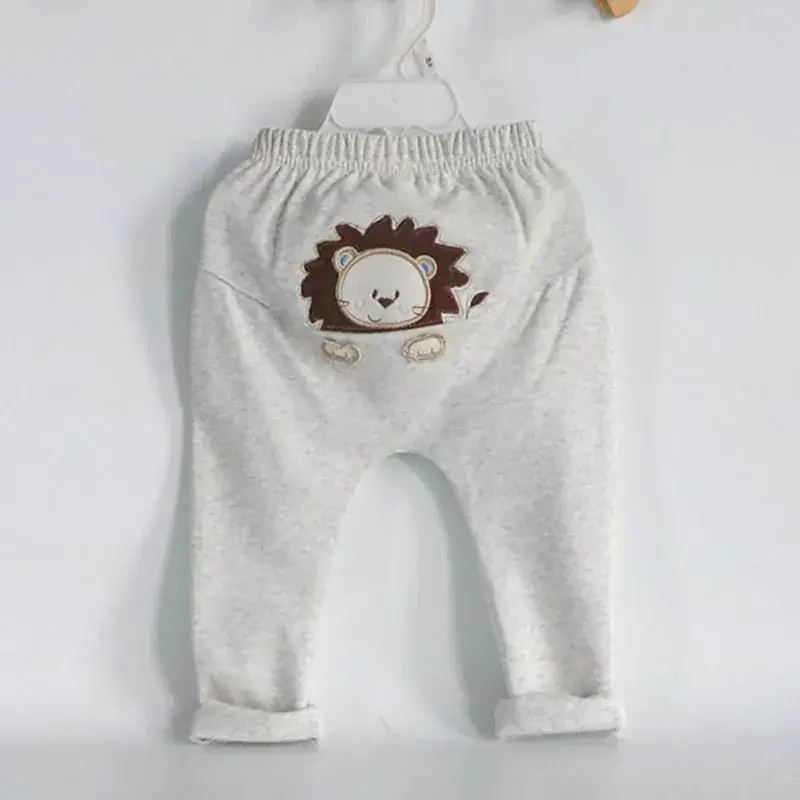2025 Spring Baby Pink Embroidered Cotton Pants