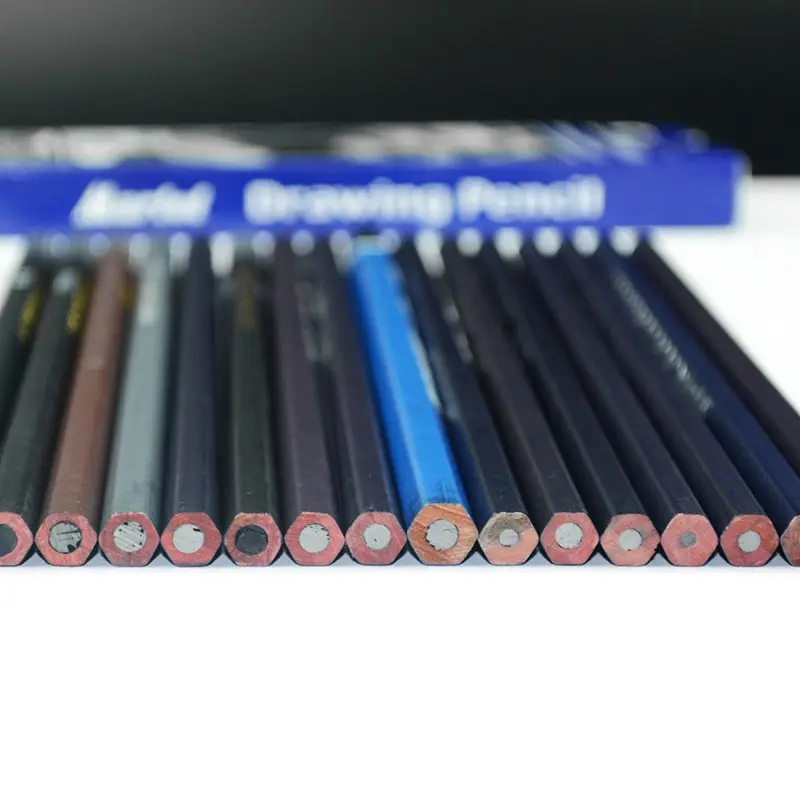 Marley Brand 7401 Sketch Pencil Fine Art Sketch Wooden Pencil Exam Drawing Pencil Sketch Charcoal Pen
