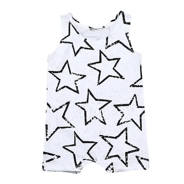 Baby Pineapple Sleeveless Romper for Newborn - Image 7