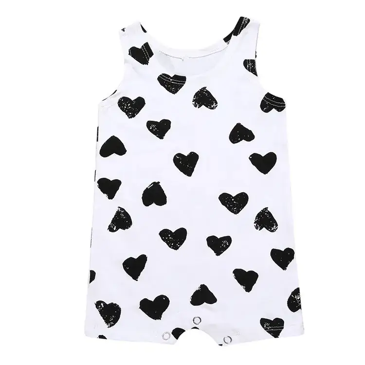Baby Pineapple Sleeveless Romper for Newborn - Image 8