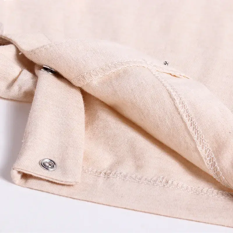 Korean Style Baby Jumpsuit Cotton Jacket Beige - Image 6