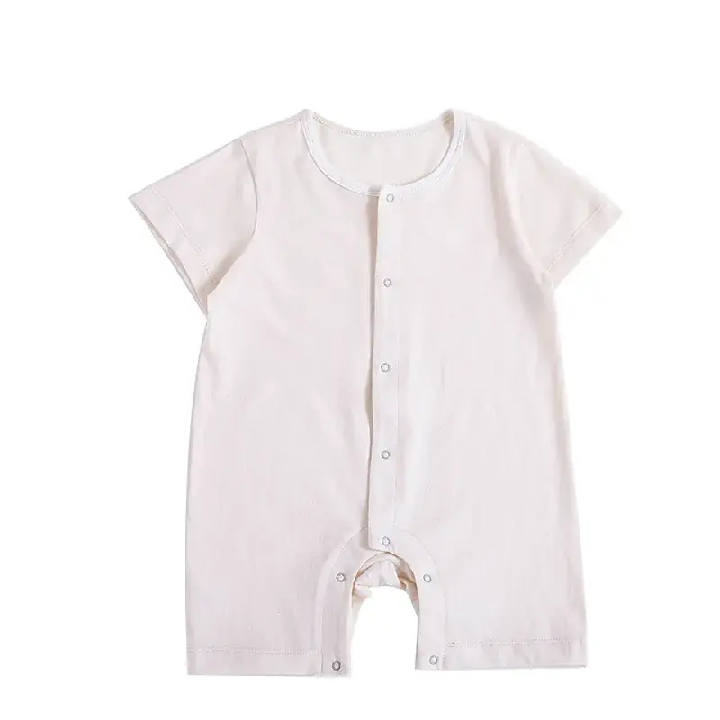 Korean Style Baby Jumpsuit Cotton Jacket Beige - Image 2