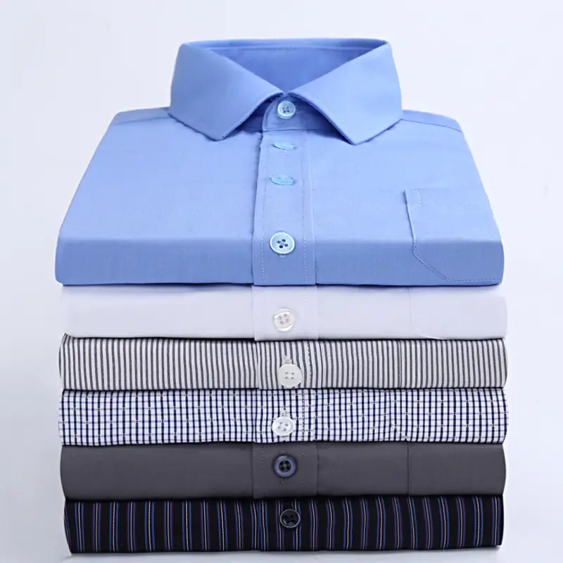 Men's Blue Striped Long Sleeve Shirt Large Plus Size