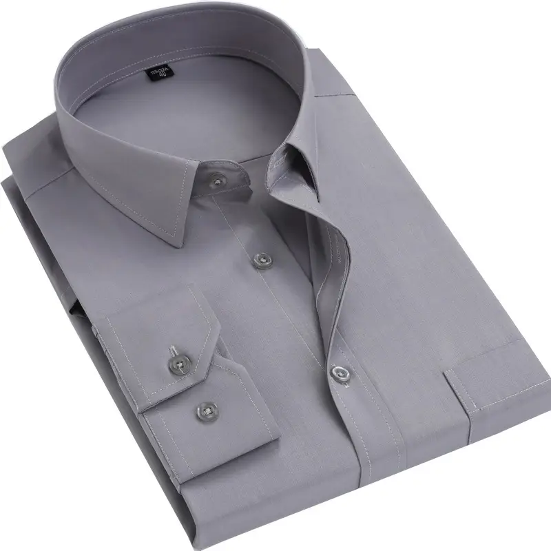 Men's Blue Striped Long Sleeve Shirt Large Plus Size - Image 18