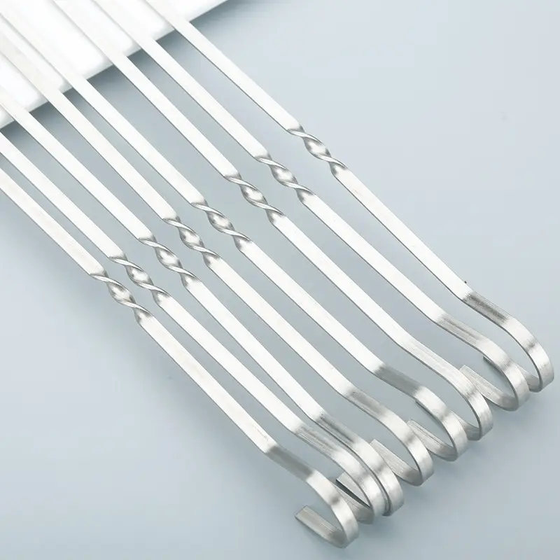 Stainless Steel BBQ Skewers for Hanging Ovens