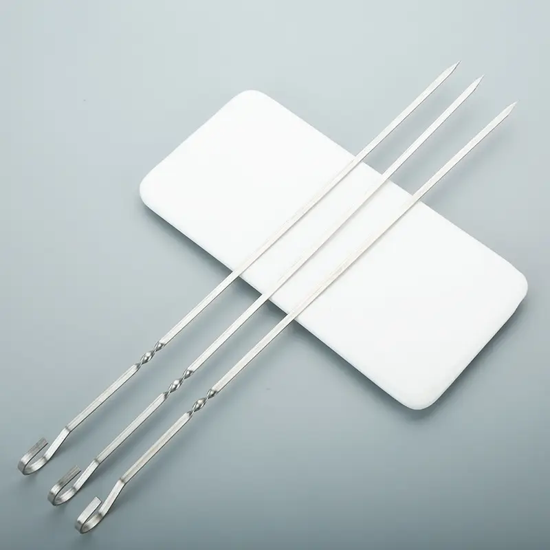 Stainless Steel BBQ Skewers for Hanging Ovens