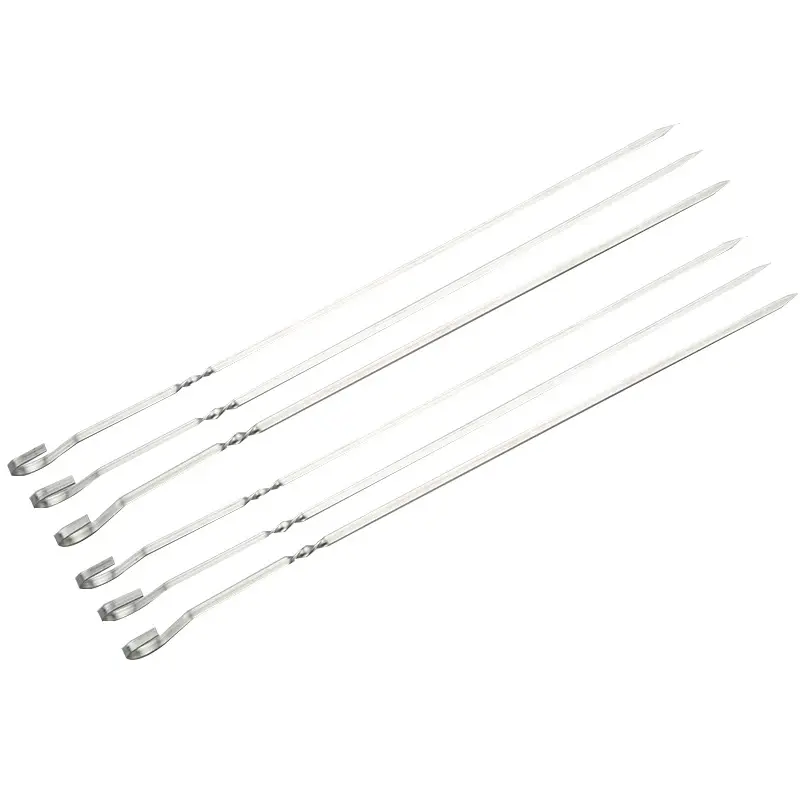 Stainless Steel BBQ Skewers for Hanging Ovens