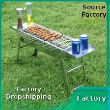 Commercial BBQ Rack Set for Grill Fish Clip Grill Net — feature 5