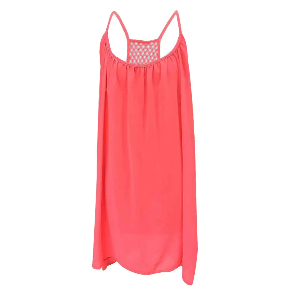 AliExpress Plus Size Women's Chiffon Strap Dress Backless Mesh — feature 13