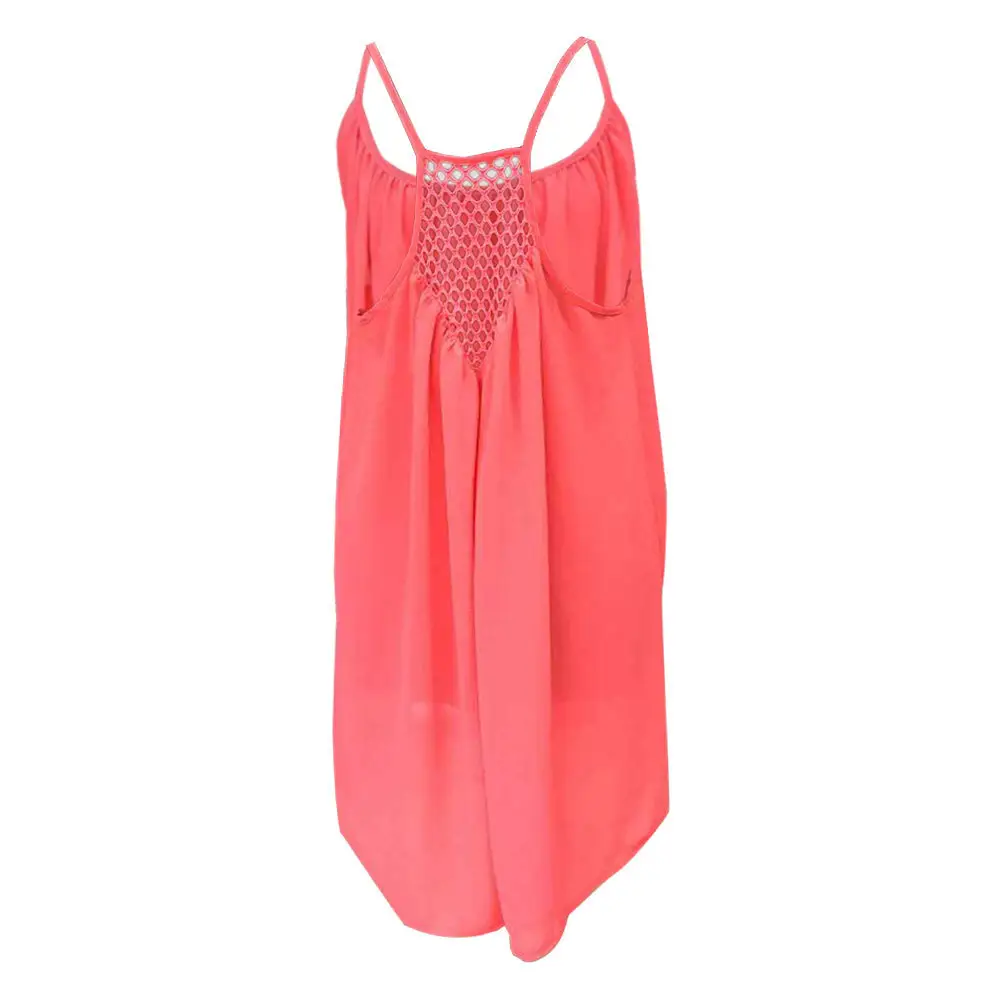 AliExpress Plus Size Women's Chiffon Strap Dress Backless Mesh — feature 14