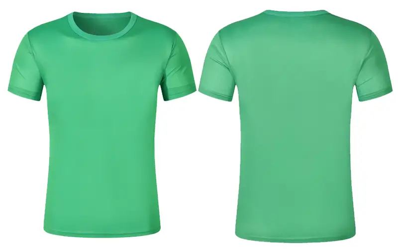 Men Navy Blue T-Shirt Quick-Drying Short Sleeve - Image 14