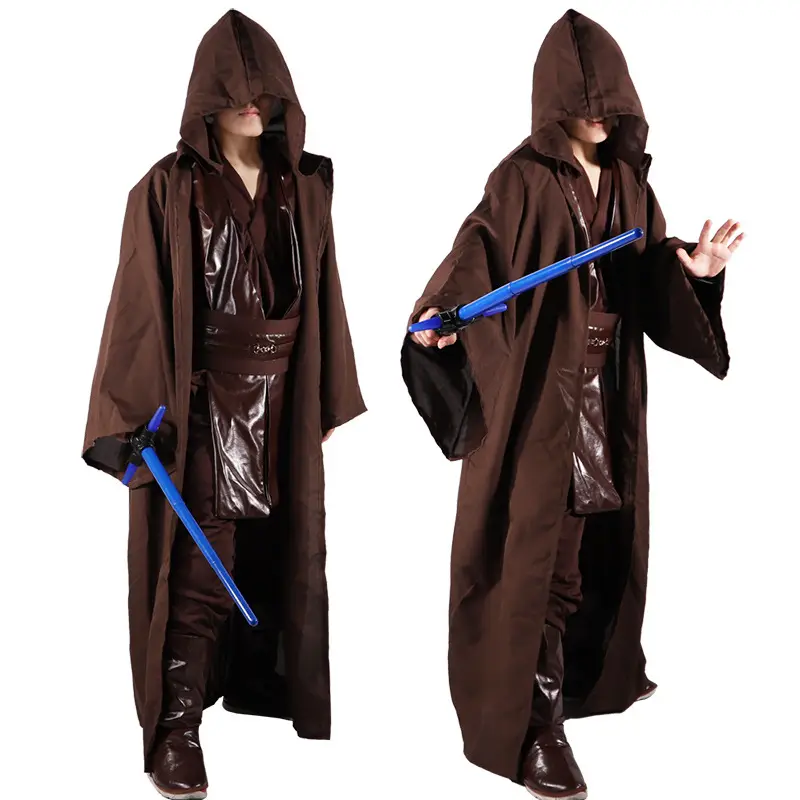 Star Wars Jedi Knight Anakin Hooded Robe with Blue Blade