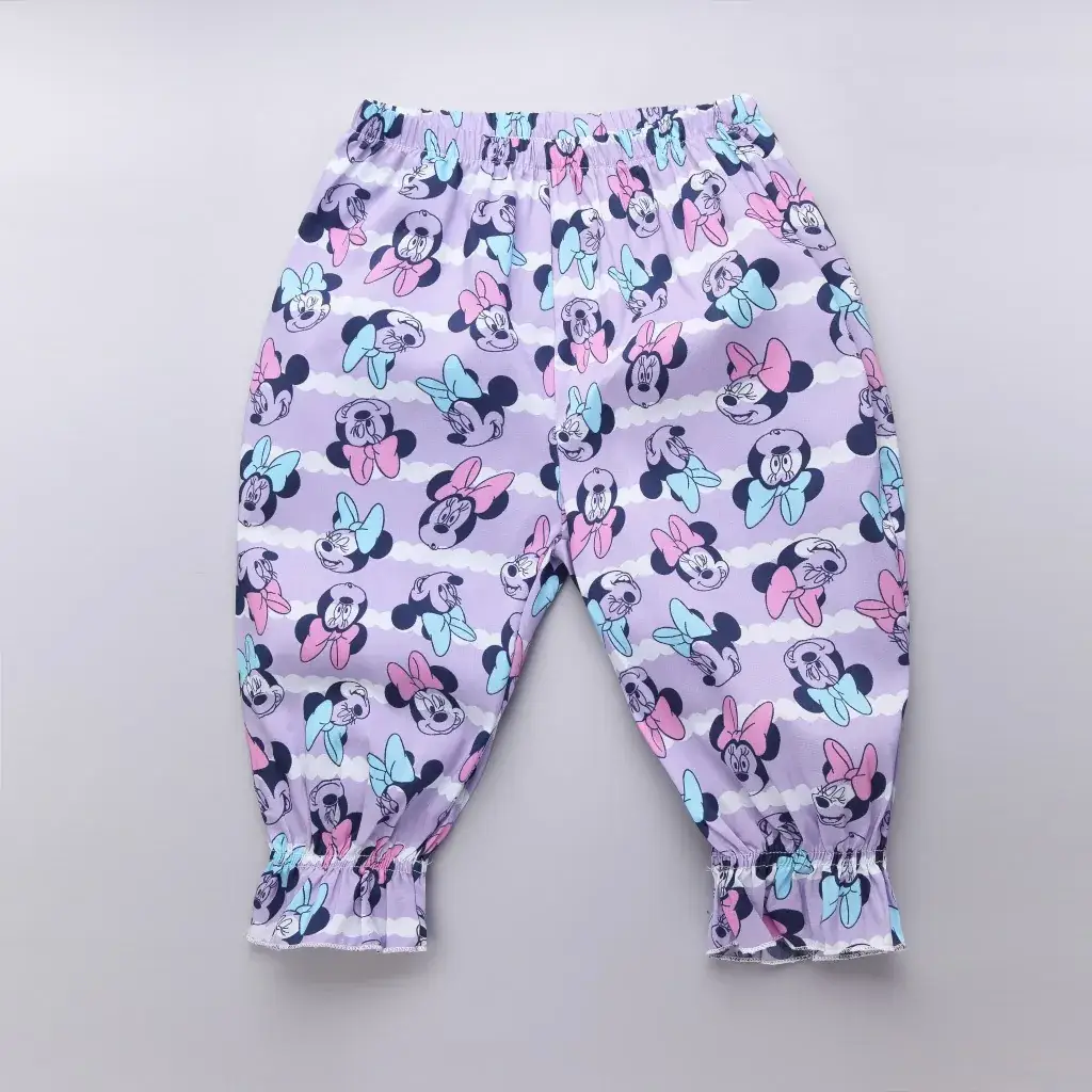 2024 Kids Anti-Mosquito Cropped Pants Floral Pink - Image 2