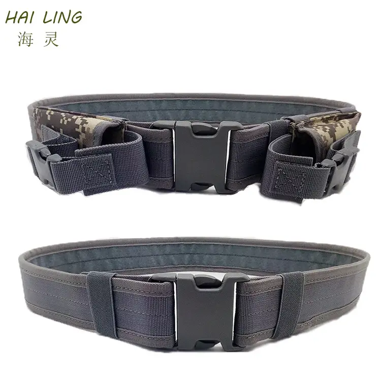 Tactical Black Waist Belt 045" Security Training Belt