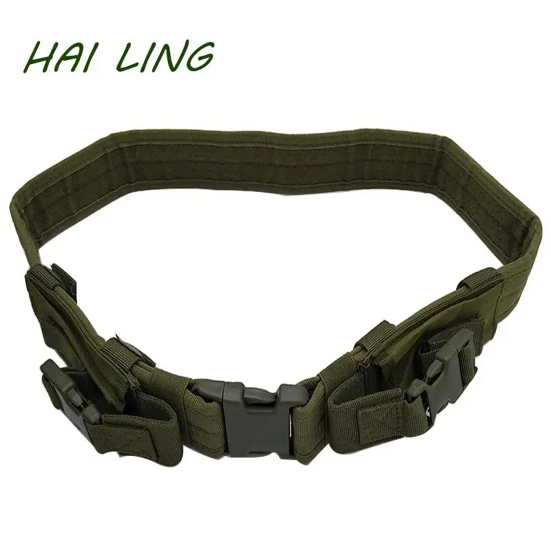 Tactical Black Waist Belt 045" Security Training Belt