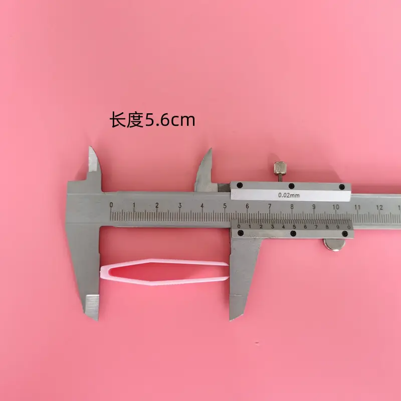 White Plastic Eye Eyelid Sticker Tweezers Clip - Image 7