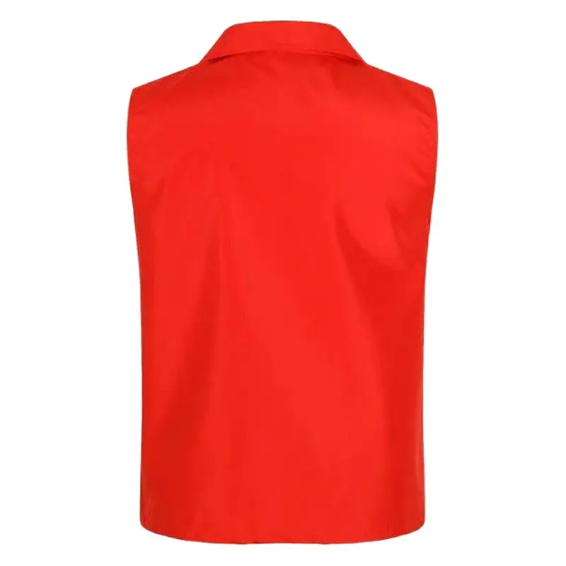 Customizable Reflective Volunteer Vest with Logo