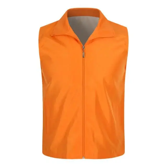 Customizable Reflective Volunteer Vest with Logo