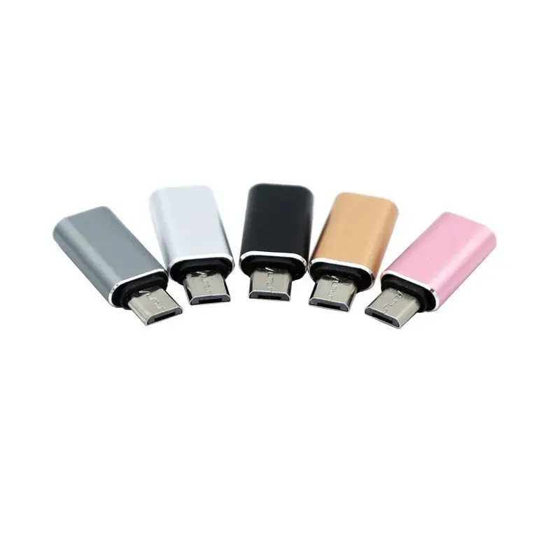 Aluminum Type-C to Android Micro Charging Cable - Image 5