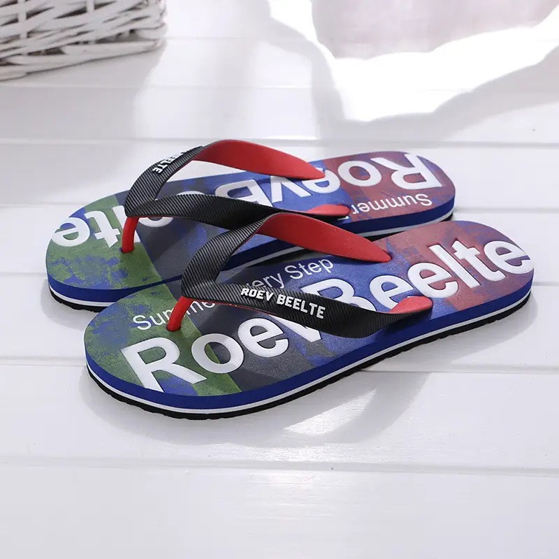 New Wholesale Non-Slip Flip-Flops Men's Casual Beach Shoes