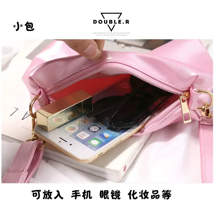 2025 Summer Korean Jelly Transparent Beach Messenger Bag — feature 49
