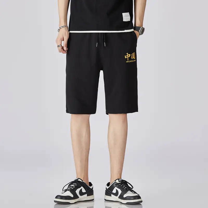New Men's Green Running Fitness Shorts - Image 16