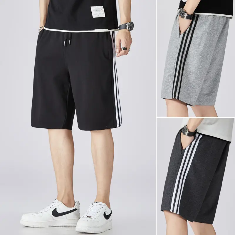 New Men's Green Running Fitness Shorts - Image 17
