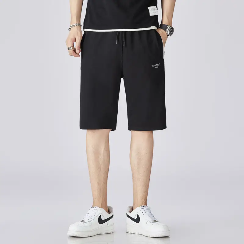 New Men's Green Running Fitness Shorts - Image 5