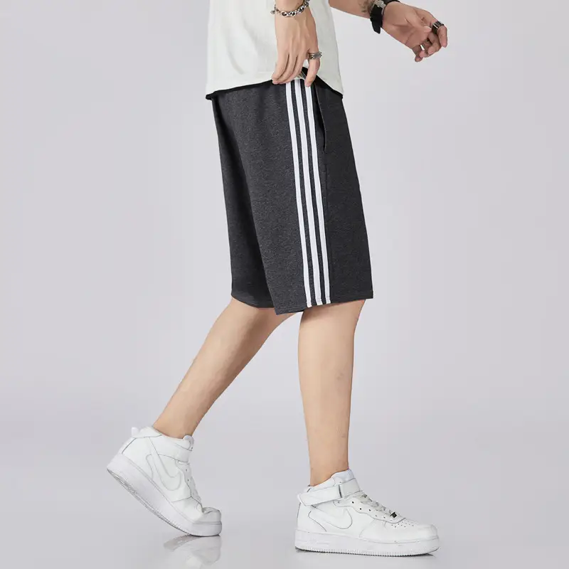 New Men's Green Running Fitness Shorts - Image 9