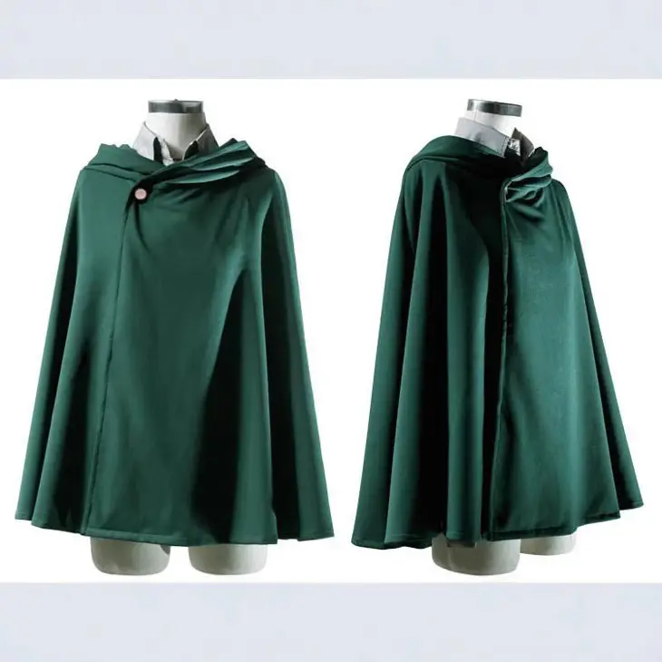 Green Survey Corps Cloak Cape Ellen Mikasa Ready - Image 8