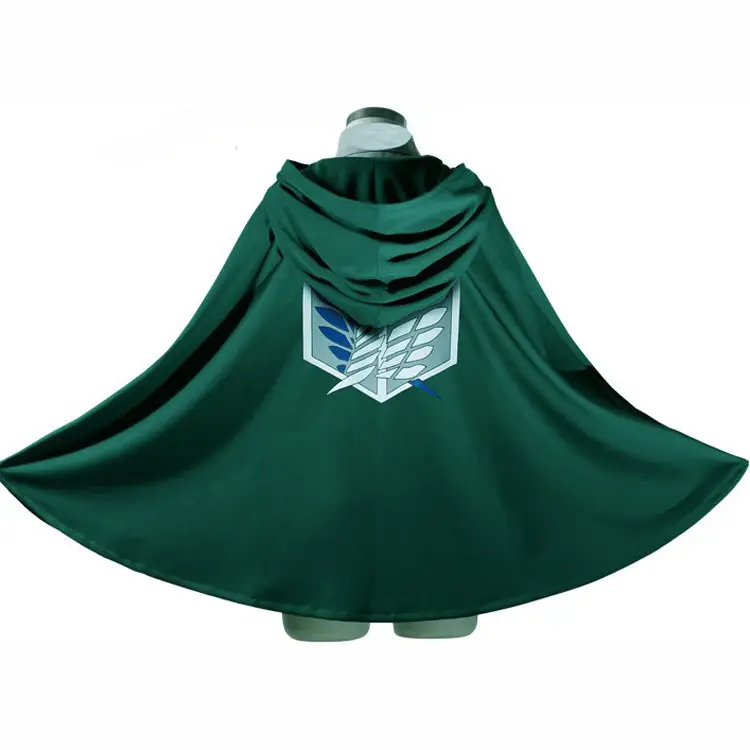 Green Survey Corps Cloak Cape Ellen Mikasa Ready - Image 10