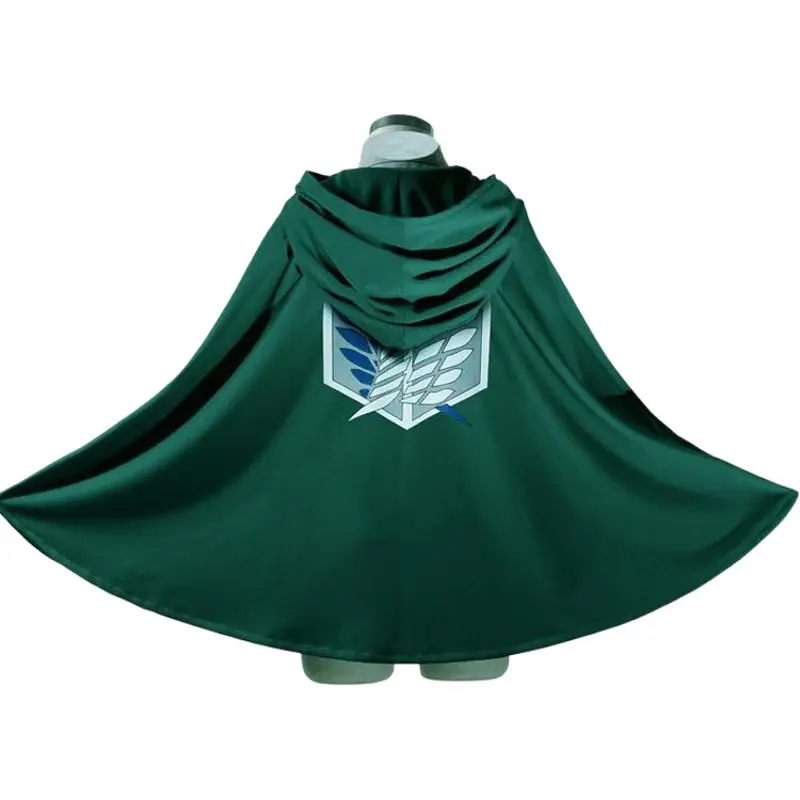 Green Survey Corps Cloak Cape Ellen Mikasa Ready
