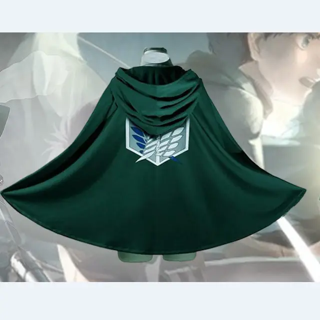 Giant green cloak