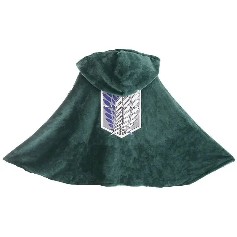 Green Survey Corps Cloak Cape Ellen Mikasa Ready - Image 2