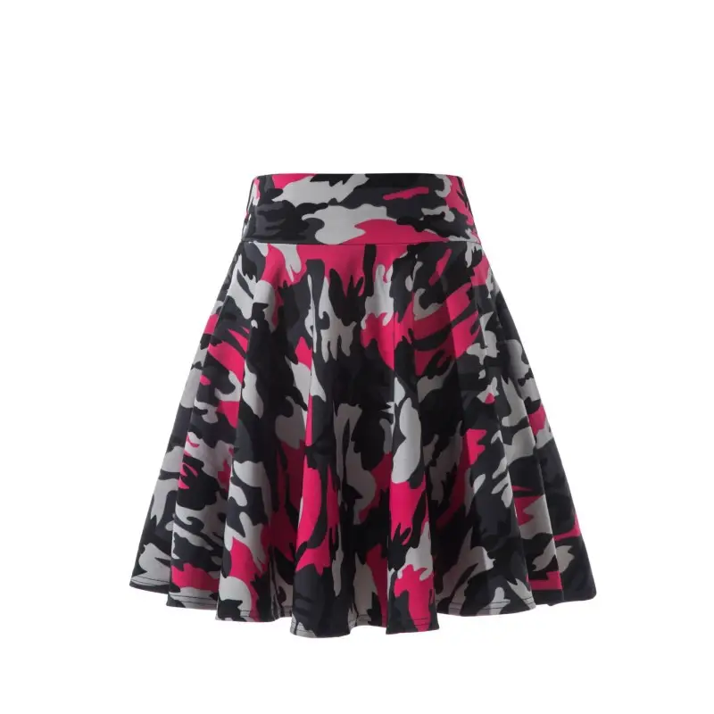 Red Anti-Exposure Skirt for Women Plus Size 45CM - Image 30