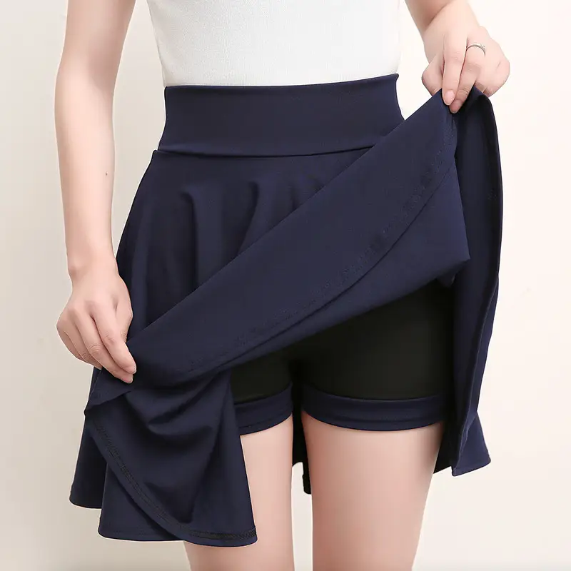 Red Anti-Exposure Skirt for Women Plus Size 45CM - Image 11