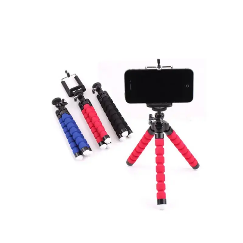 Universal Lazy Phone Stand with Octopus Tripod - Image 3