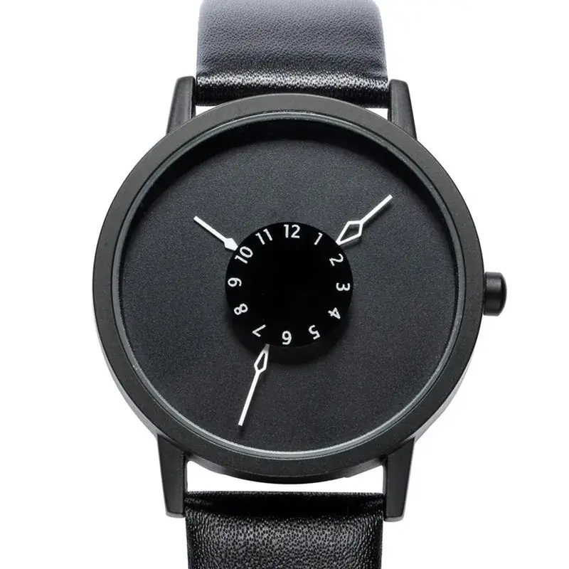 Men's White Strap Quartz Watch for Students - Image 5