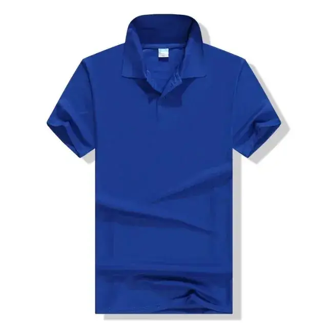 Light Blue Polo T-Shirt with Custom Embroidered Design