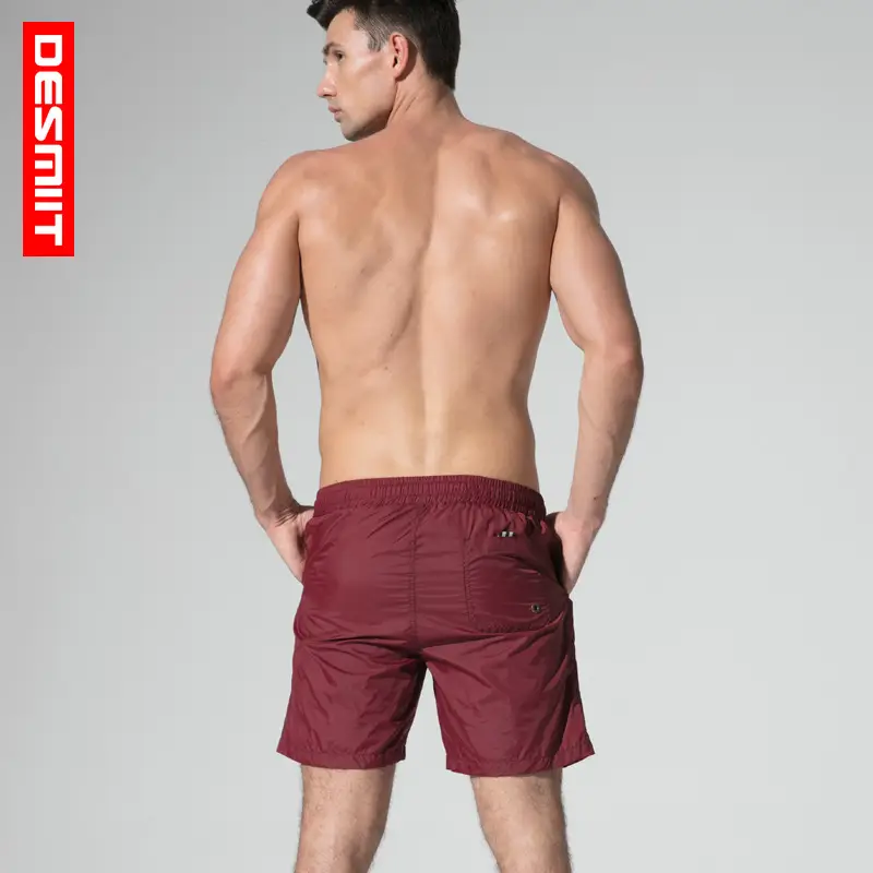 Men's Light Blue Loose Beach Shorts Quick-Drying