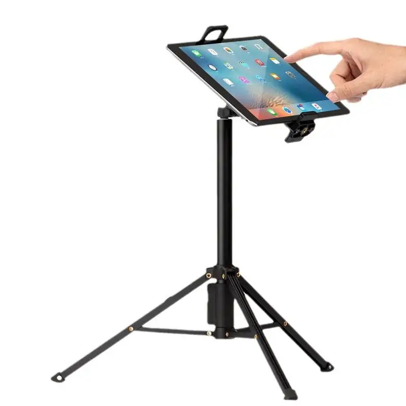 Yunteng Tablet Clip Tripod for Phablet Double Hole Screw - Image 6