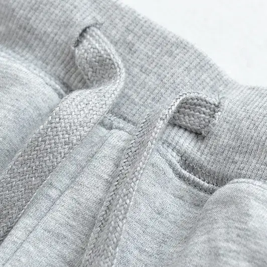 Gray Cotton Casual Pants for Boys Girls