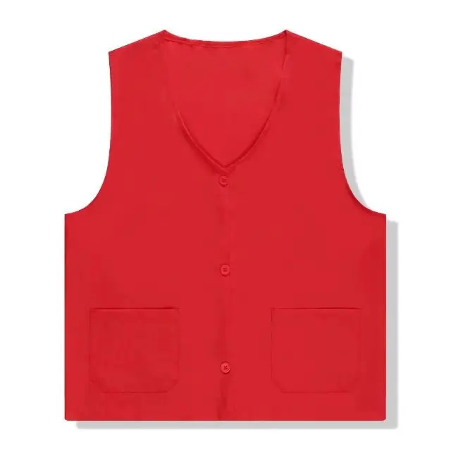 Volunteer Vest V-Neck Button Adjustable — feature 5