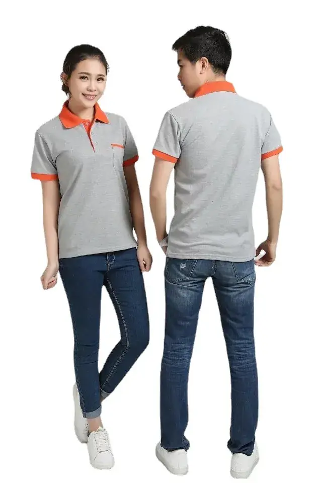 Green Polo Shirt for Men & Women with Embroidered Design - Image 16