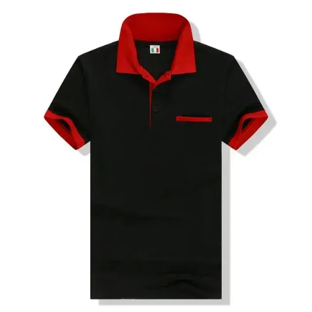 Green Polo Shirt for Men & Women with Embroidered Design - Image 3