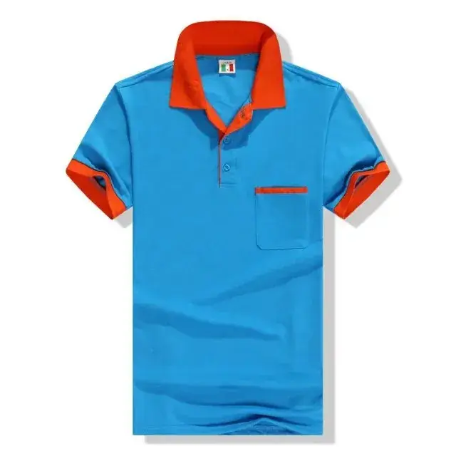 Green Polo Shirt for Men & Women with Embroidered Design - Image 7