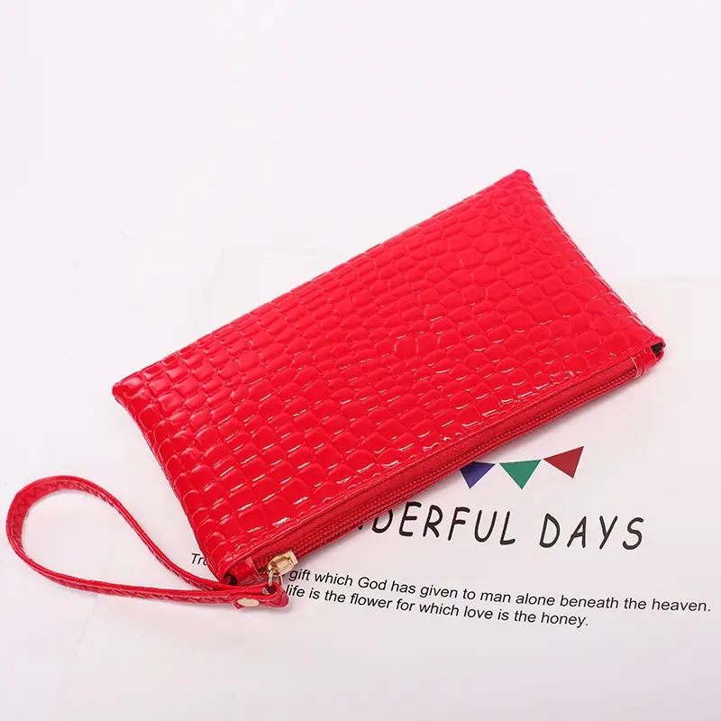 A generation of new women's bag clutch Taobao gifts practical gifts pu coin purse clutch bag