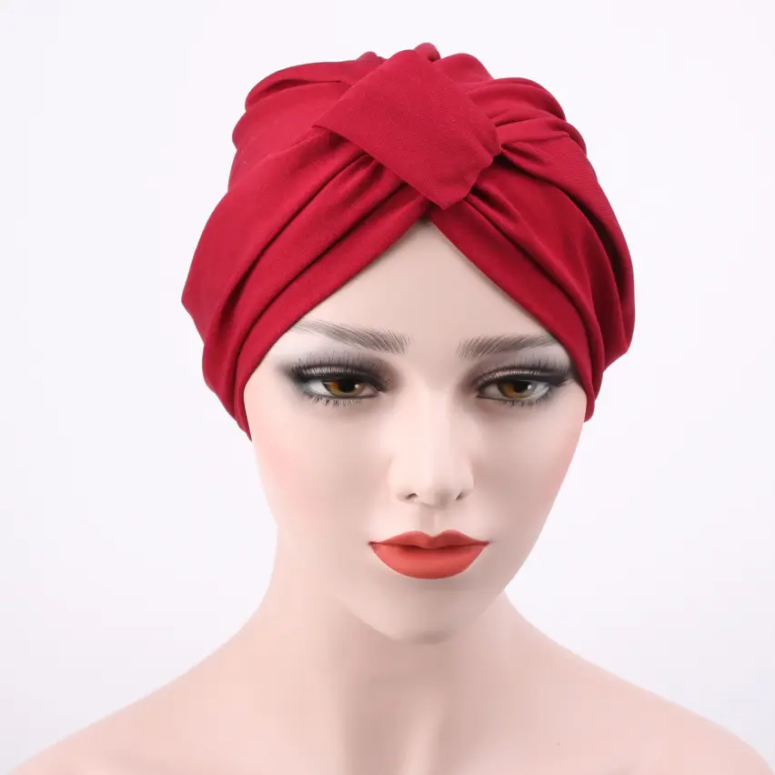 Blue Turban Headscarf for Men Women Muslim Use - Image 2